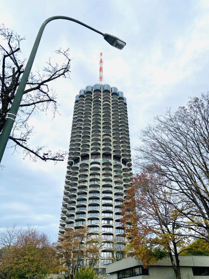 Hotelturm Augsburg Appartment 29 Stock מראה חיצוני תמונה
